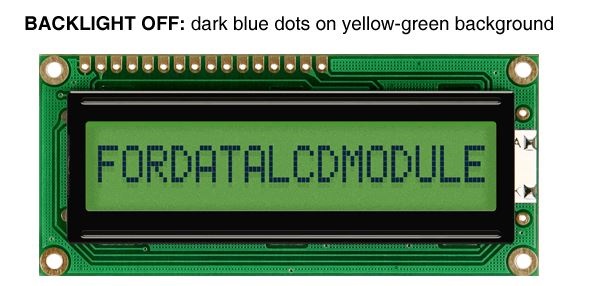 Монохромный ЖКИ FordataElectronics FC1601B00-FHYYBW-51SR