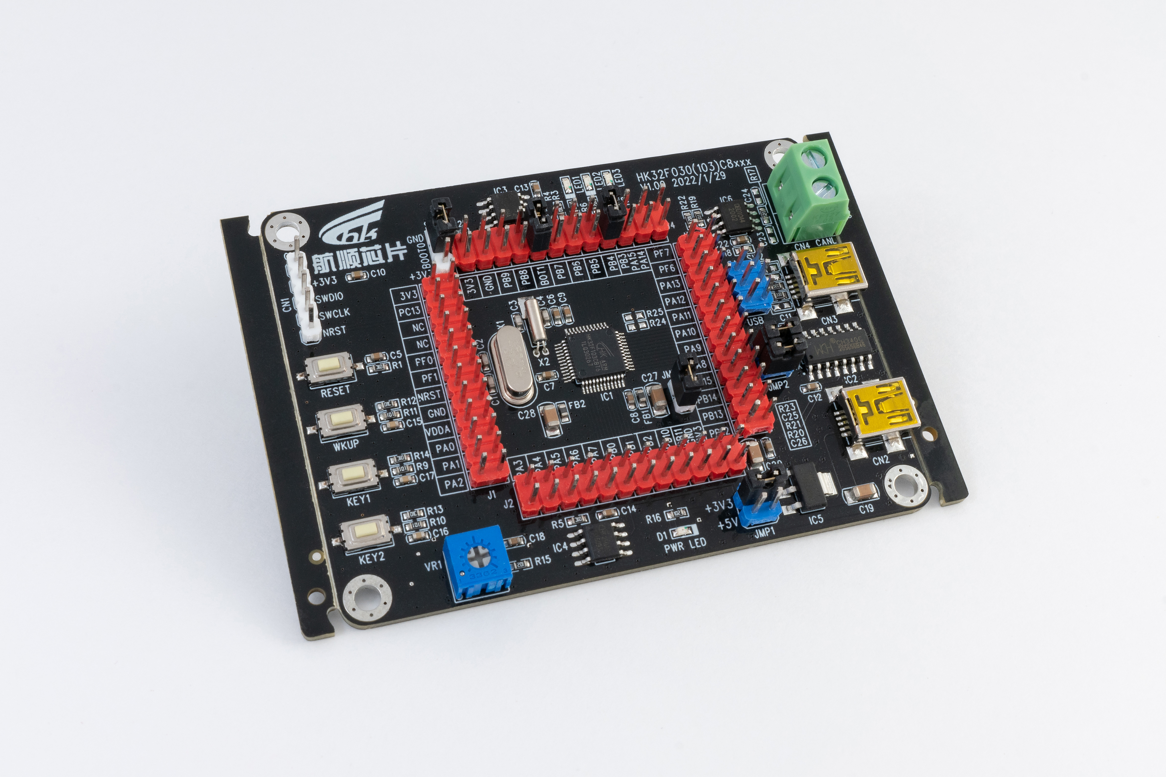 Отладочная плата Hangshun HK32F030C8T6 eval board - HK32F030C8T6 eval board