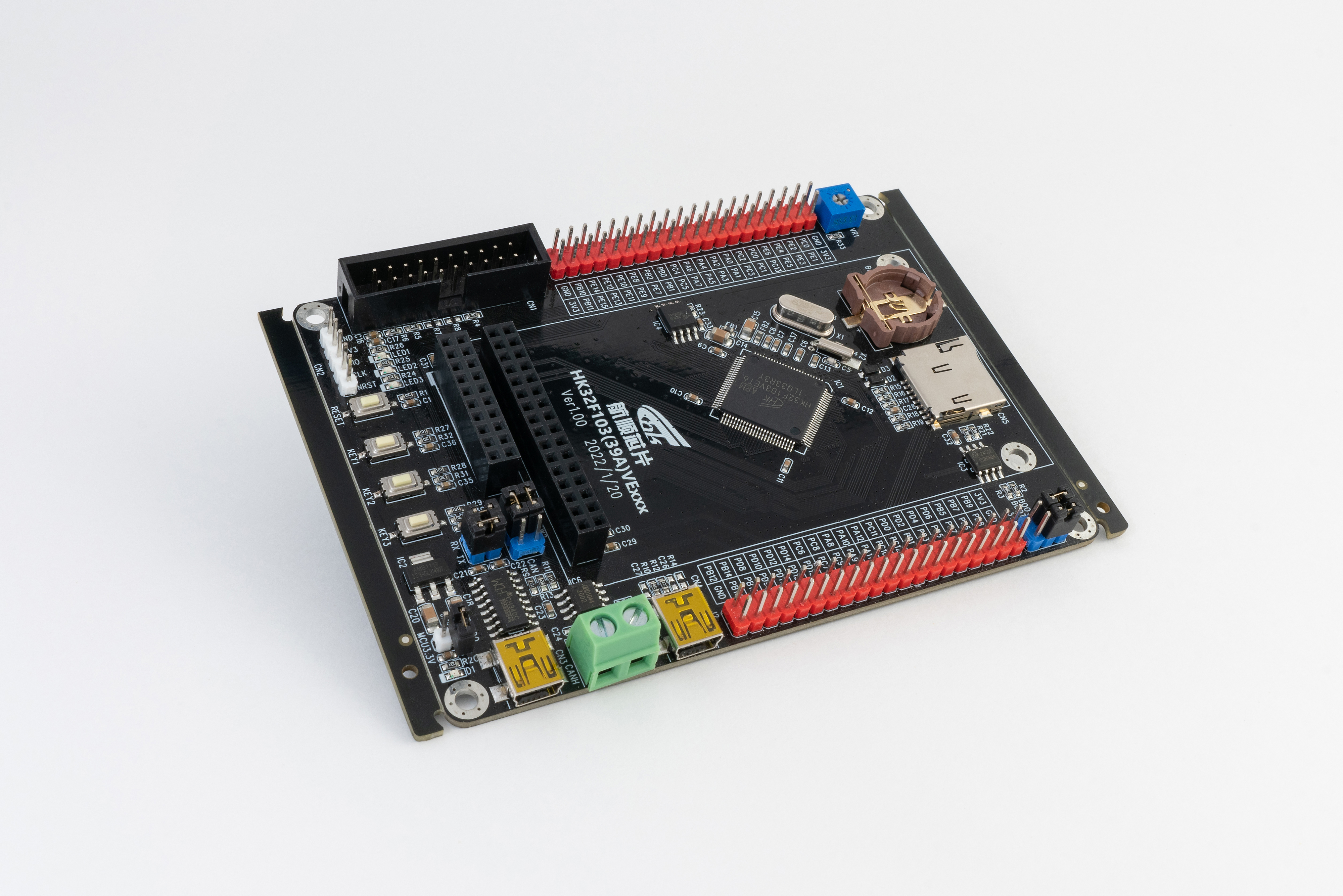 Отладочная плата Hangshun HK32F103VET6 eval board - HK32F103VET6 eval board