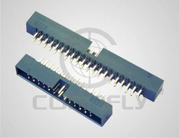 Разъем "вилка" 10 к. (2x5) шаг 2.00 мм, пр. уг. на пл. (ан. BH2-10R/ IDC2-10MR) Connfly DS1014-10 RF1B - DS1014-10 RF1B