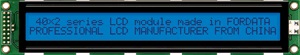 Монохромный ЖКИ FordataElectronics FC4002B00-FHYYTW-51SR