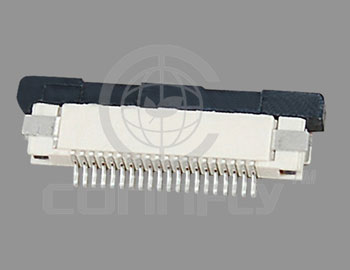 Разъем FPC 40 конт. шаг 0.50 мм, SMT ZIF (позол. нижн. конт.) Connfly DS1020-09-40 VB8A - DS1020-09-40 VB8A