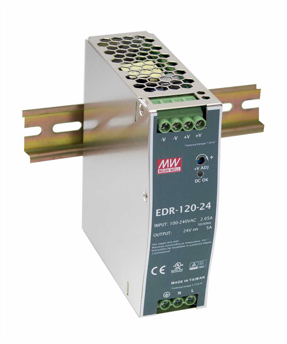 Источник питания MeanWell EDR-120-24