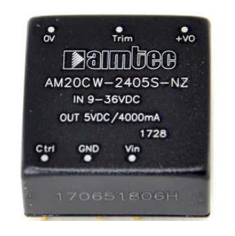 Источник питания Aimtec AM20CW-4812S-NZ