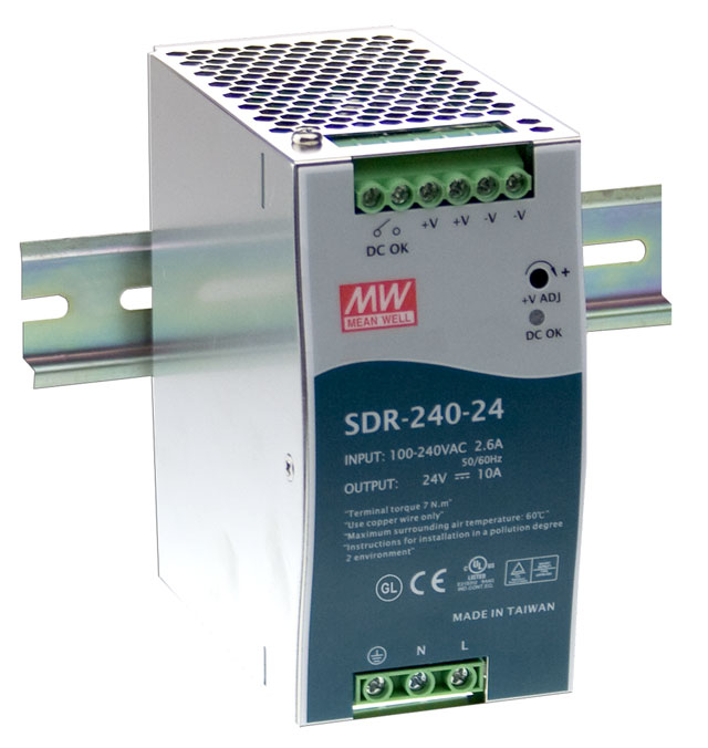 Источник питания MeanWell SDR-240-24
