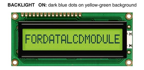 FordataElectronics FC1601E01-FHYYBW-51LR