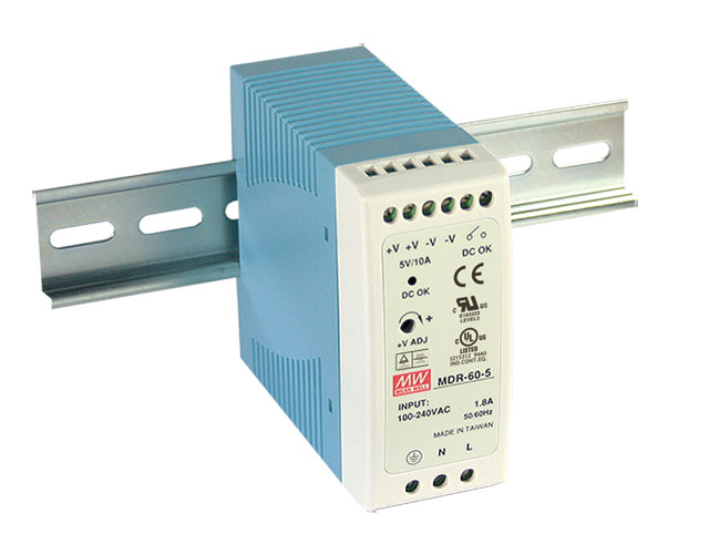 Источник питания MeanWell MDR-60-24