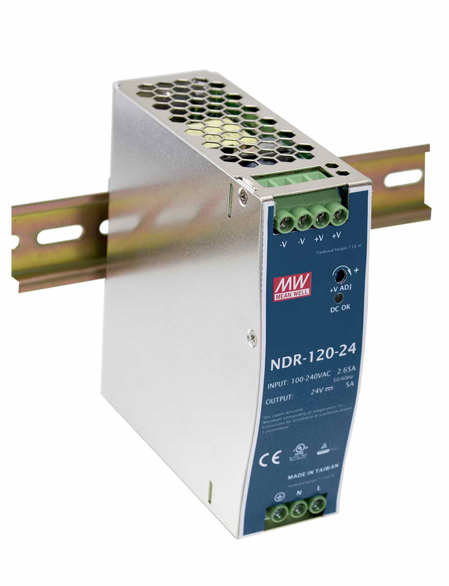 Источник питания MeanWell NDR-120-24