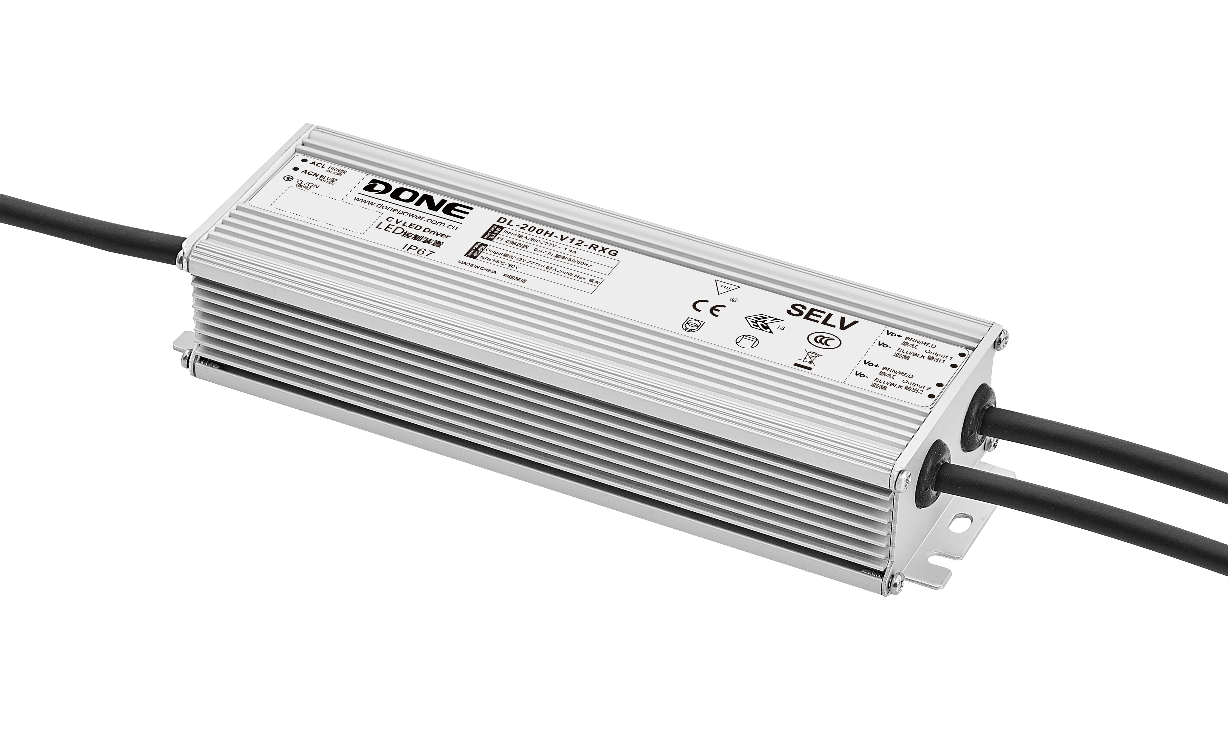 Источник питания DONE_Electronic DL-200H-V12-RXG