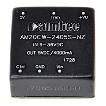 Источник питания Aimtec AM20CW-2415S-NZ