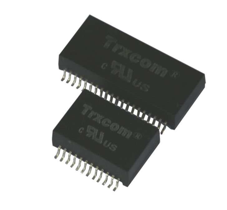 Фильтр согласующий 10/100Base-TX, корпус SOIC-16 на плату (ан. H1102*) TRXCOM TRC1102NL