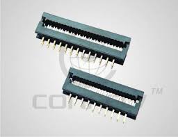 Разъем IDC-DIP 20 конт. (2x10) 2.54x2.54 мм, на шлейф, на плату (ан. FDC-20) Connfly DS1018-20 SIBX - DS1018-20 SIBX