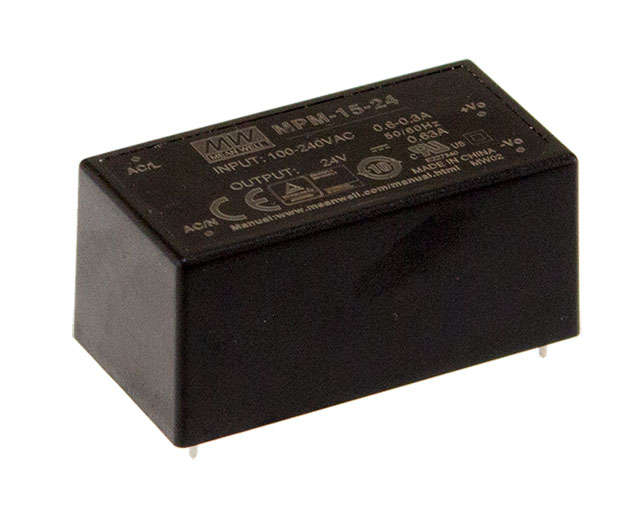 Источник питания MeanWell MPM-15-24